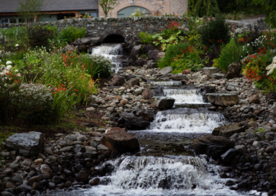 Waterfall in Kilchoan Garden